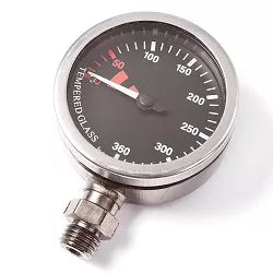 Miflex 52mm Brass Tech Pressure Gauge Only (2 variants)