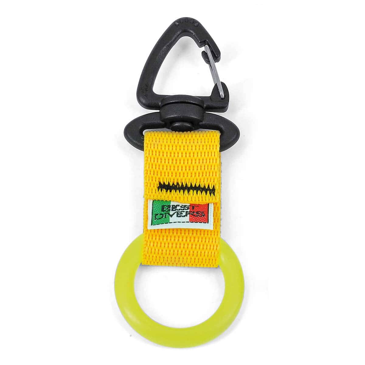 BEST DIVERS Silicone Ring Octopus Clip Yellow