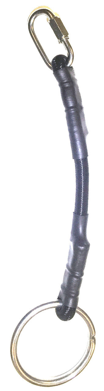 BUNGEE LINE WITH STAINLESS LINK AND RING