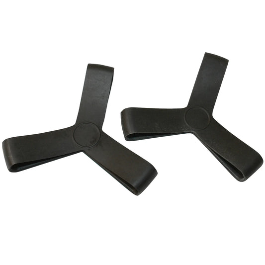 PAIR OF FIN RETAINERS