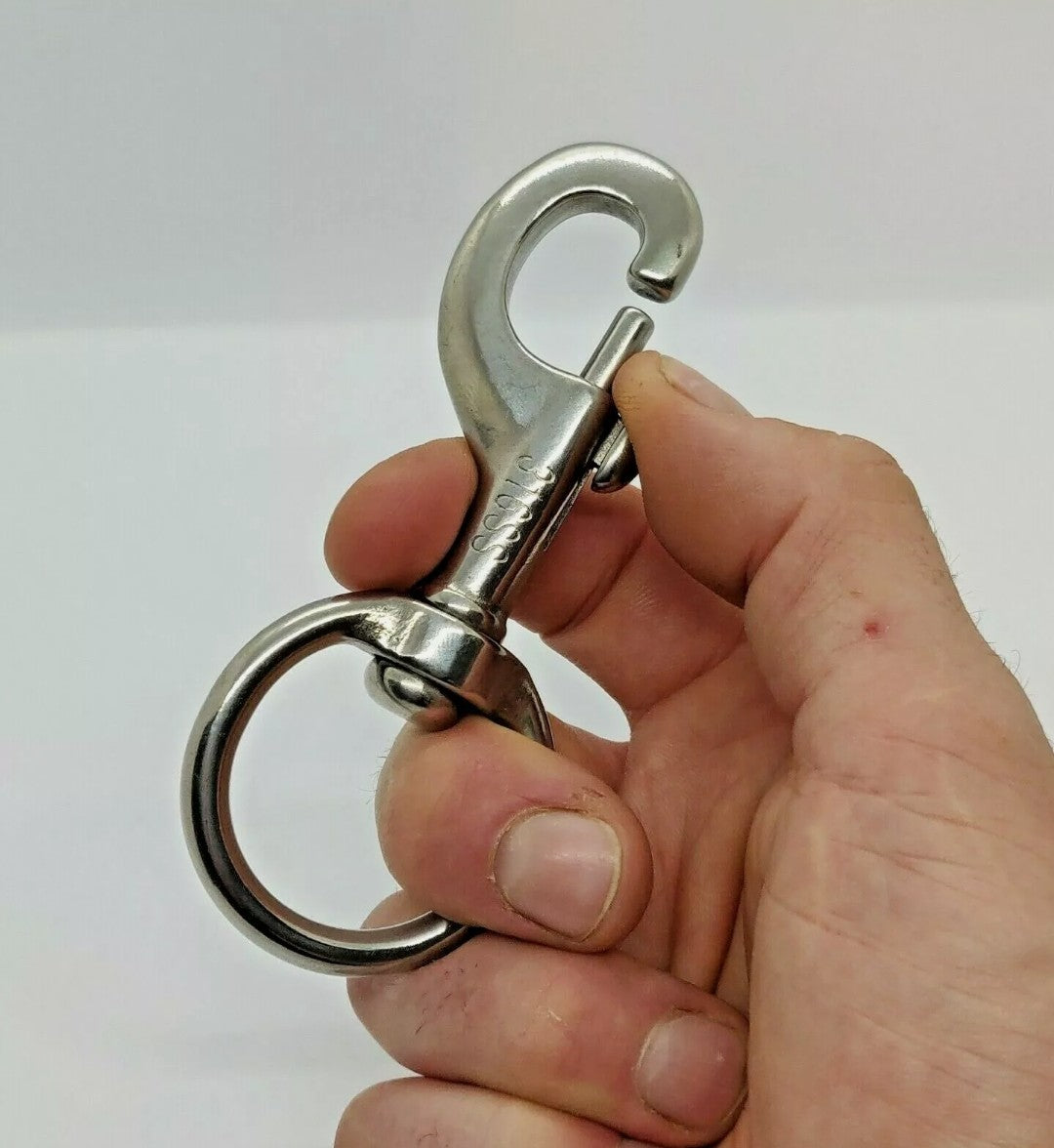 S/S 316 Marine Grade Clip - XL 4 5/8"